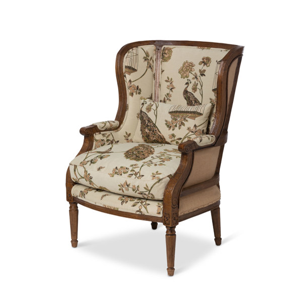 Buyers Choice Upholstered Wingback Chair Wayfair